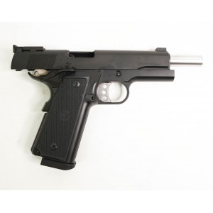 Страйкбольный пистолет WE Colt M1911 P14-45 Gas, GBB, Metal (WE-E004B)